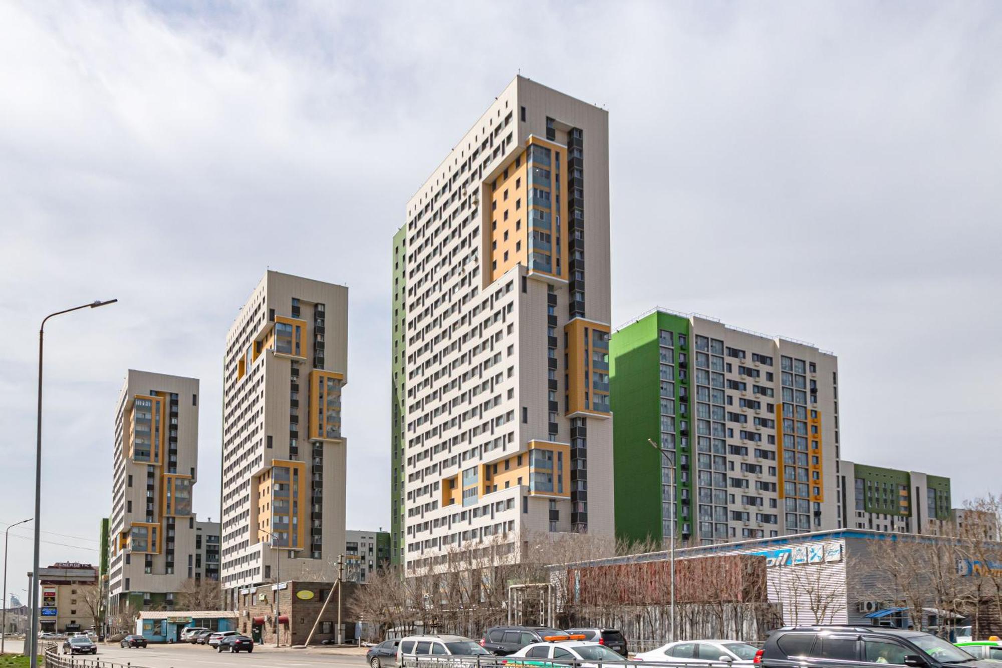 Apartments 7 Я-14 Nur-Sultan  Exterior photo